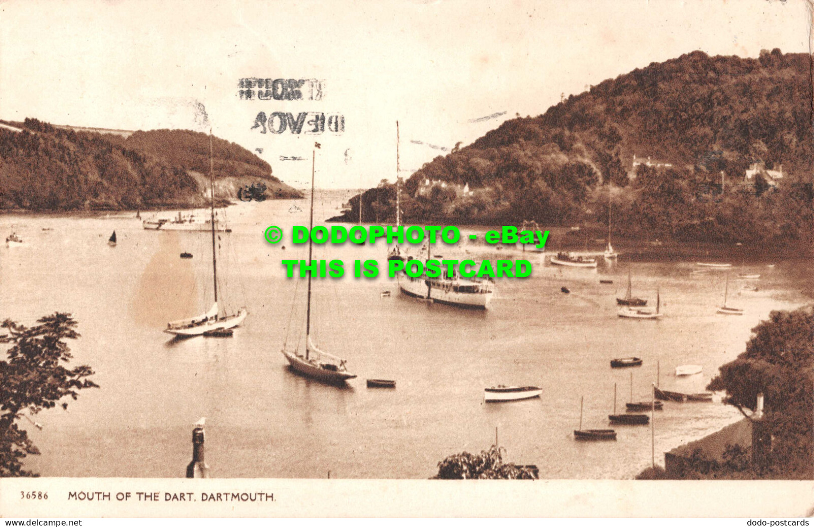 R531501 Dartmouth. Mouth Of The Dart. 1955 - Monde