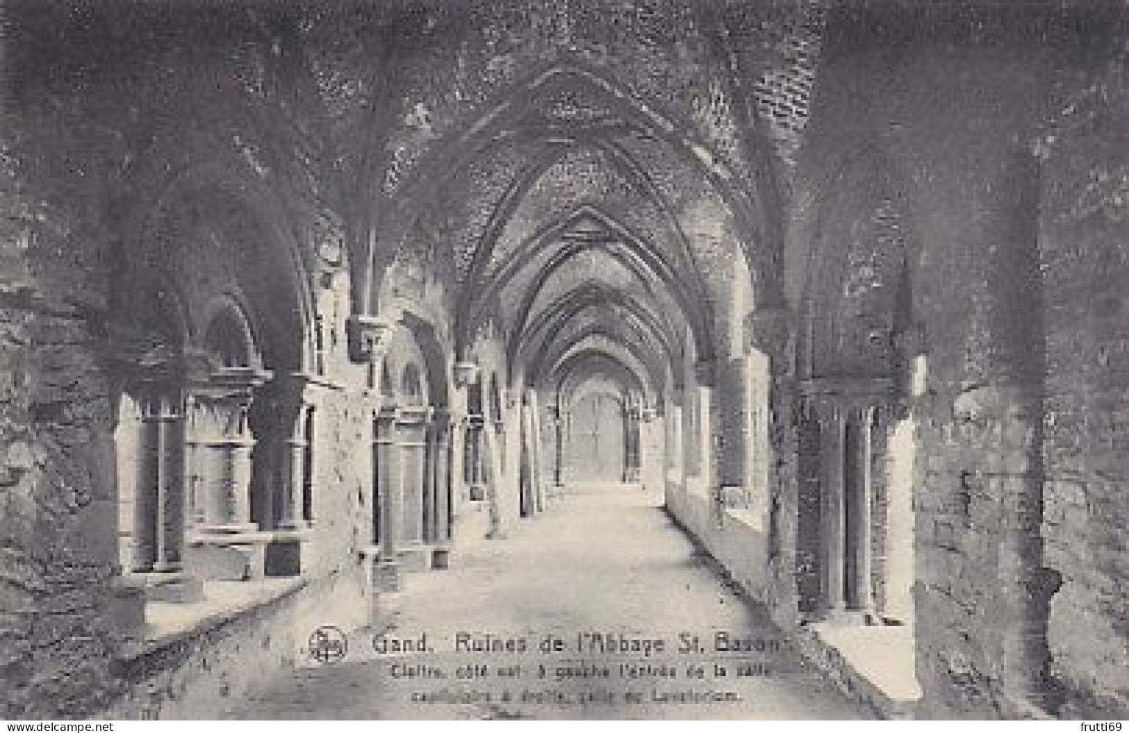 AK 215545 BELGIUM - Gand - Ruines De L'Abbaye St. Bavon - Gent