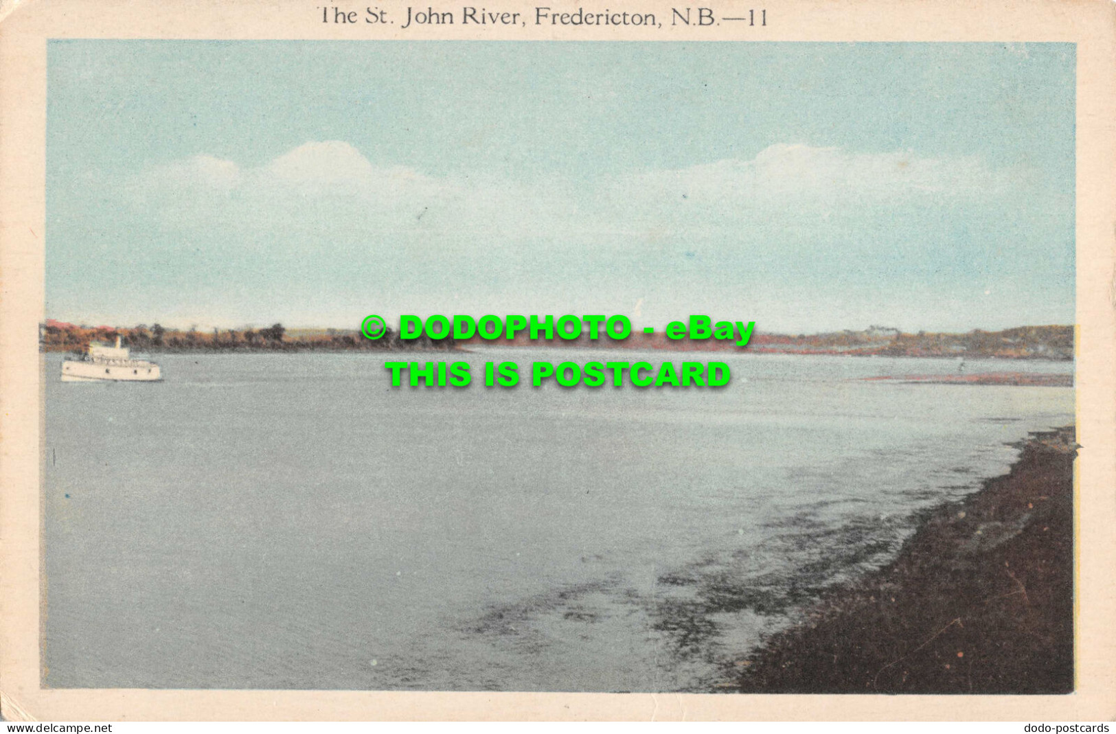 R531512 Fredericton. N. B. The St. John River - Monde