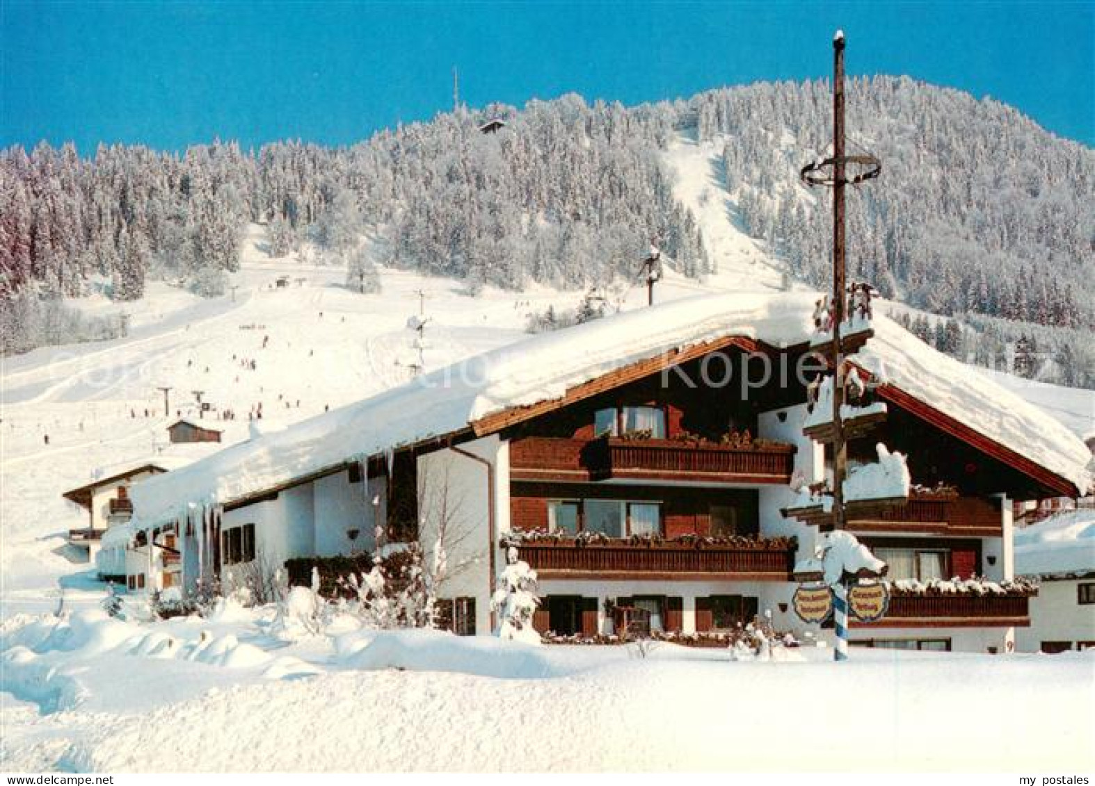 73788074 Reit Winkl Gaestehaus Maria Und Addi Hellwig Winterlandschaft Alpen Rei - Reit Im Winkl
