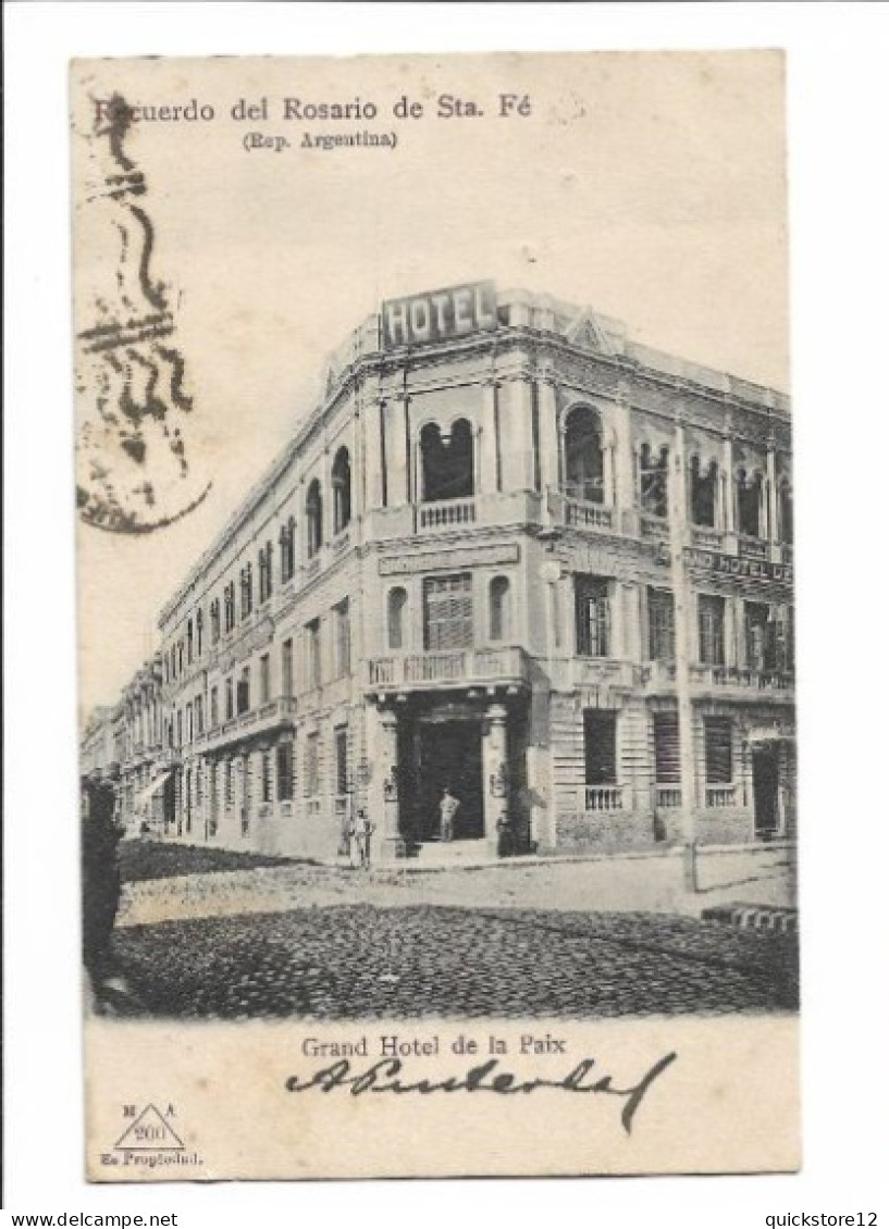 Recuerdo Del Rosario De Sta Fé. Royal Hotel  - 6943 - Argentina