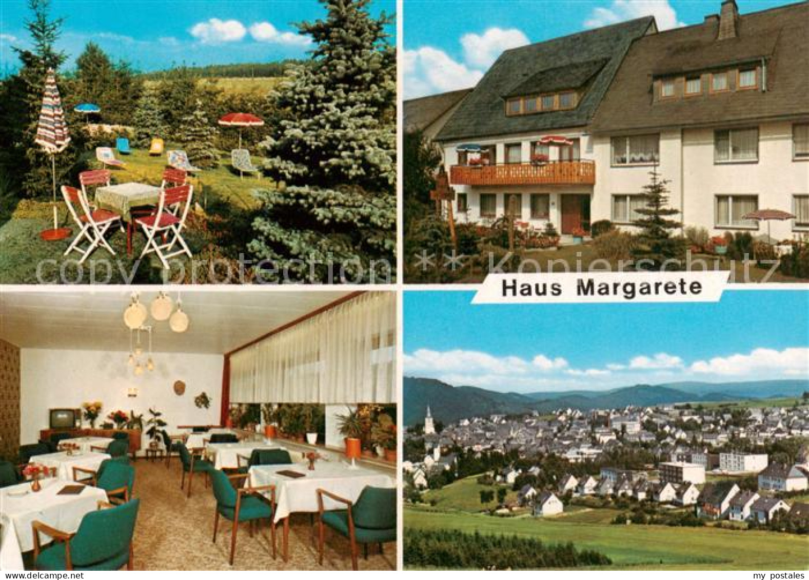 73788064 Winterberg Hochsauerland Gaestehaus Pension Haus Margarete Gastraum Gar - Winterberg