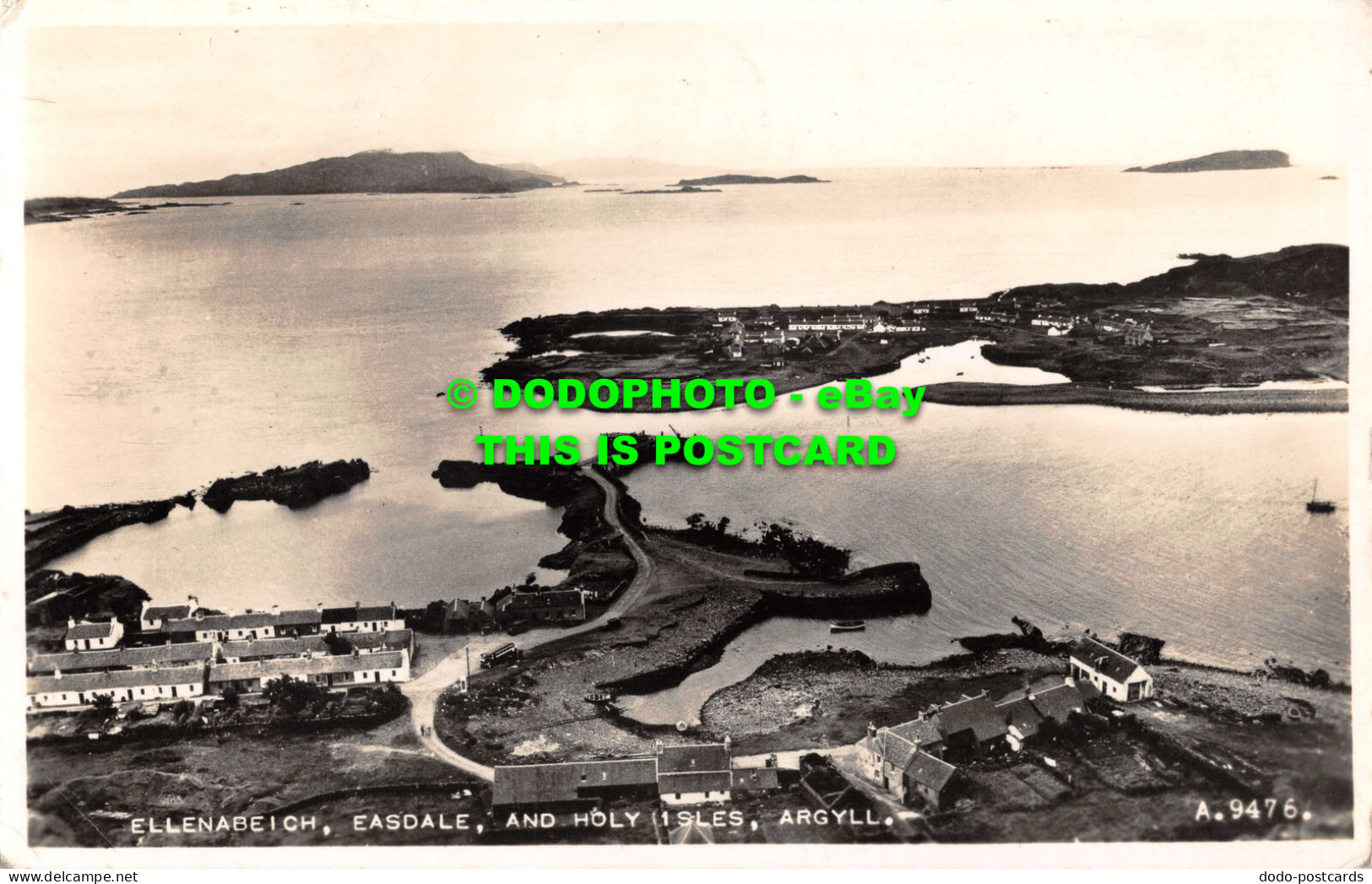 R531522 Argyll. Ellenabeich. Easdale. And Holy Isles. Valentine. RP - Monde