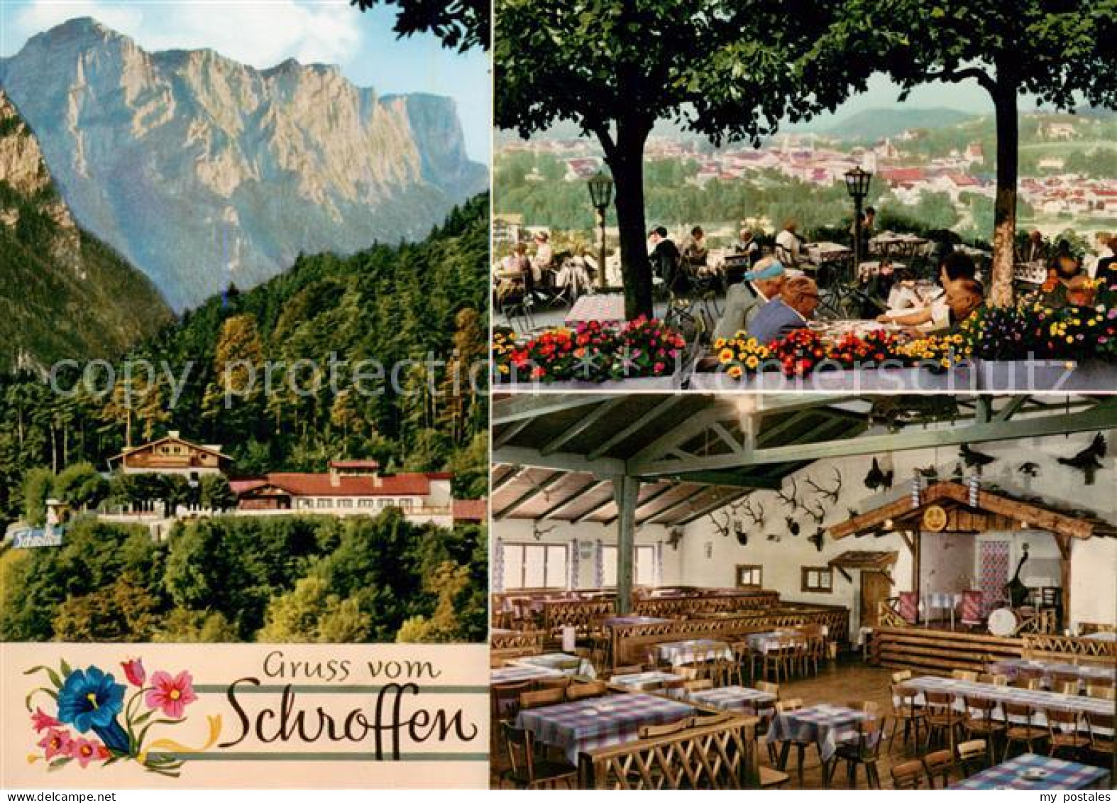 73788044 Kirchberg Bad Reichenhall Berghof Schroffen Restaurant Terrasse Alpen K - Bad Reichenhall
