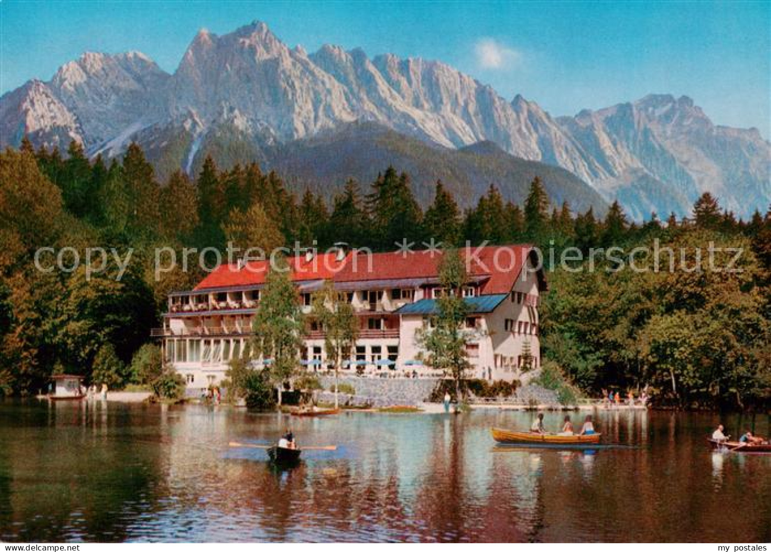 73788035 Grainau Badersee Mit Blick Zur Zugspitzgruppe Wettersteingebirge Graina - Autres & Non Classés