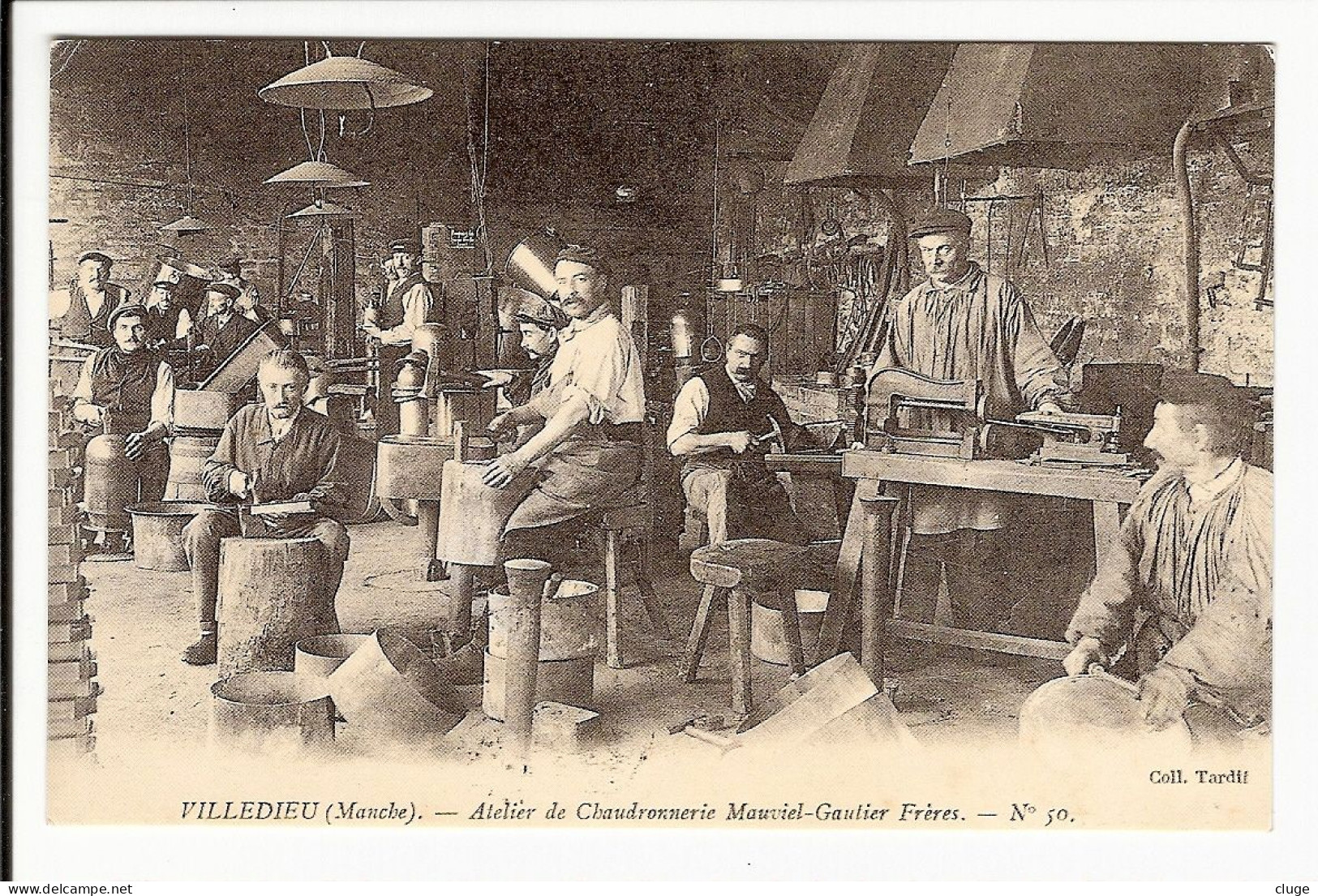 50 - VILLEDIEU - Atelier De Chaudronnerie -  Mauviel Gautier Frères - Villedieu