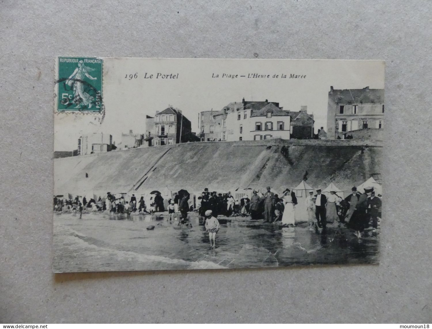 Le Portel La Plage L'heure De La Marée  196 - Le Portel