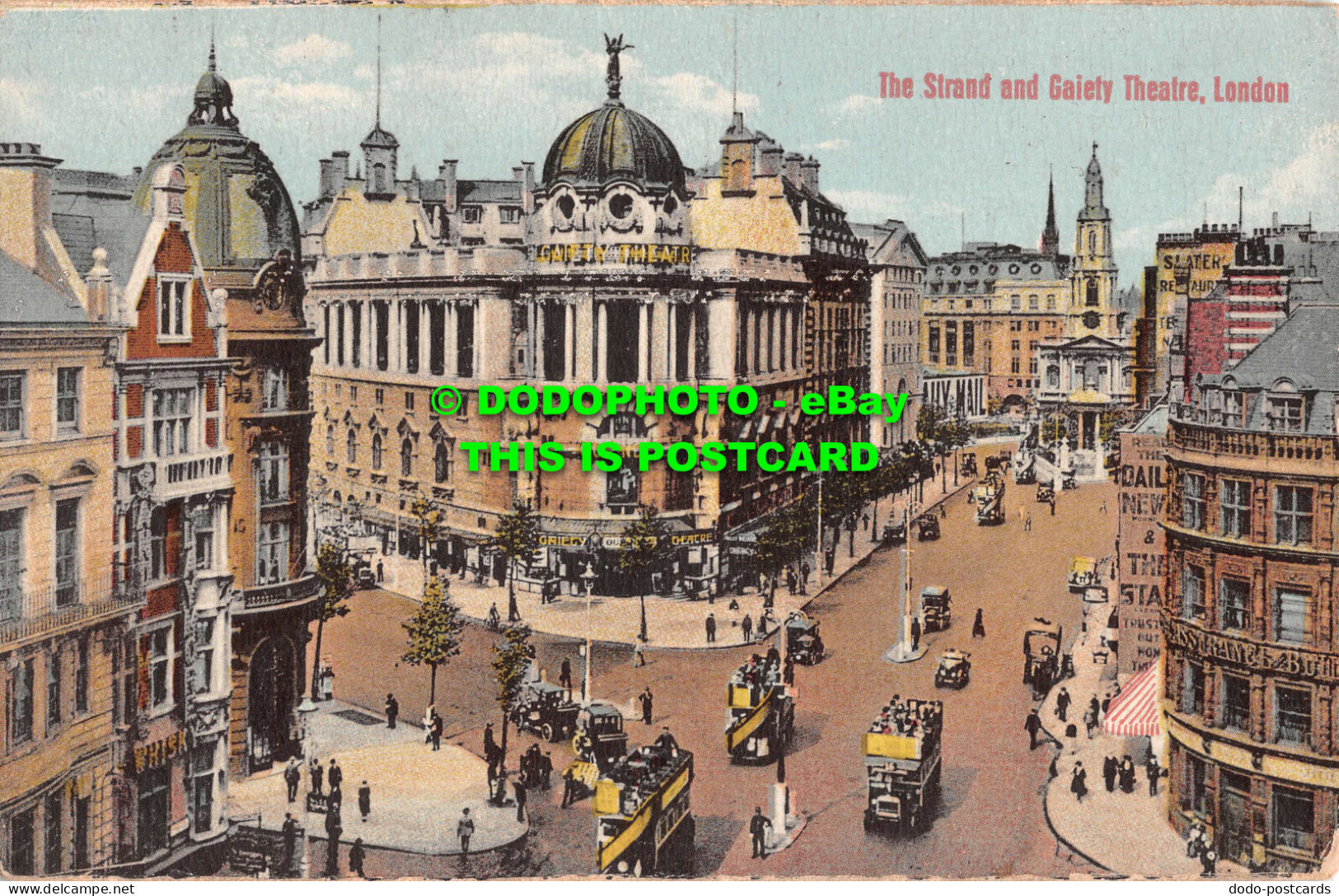 R531545 London. The Strand And Gaiety Theatre - Otros & Sin Clasificación