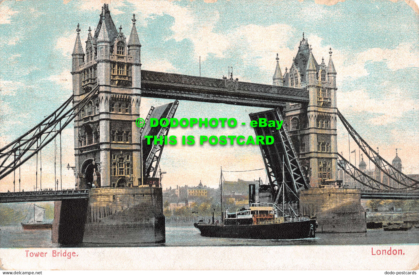 R531111 Tower Bridge. London. 1905 - Other & Unclassified