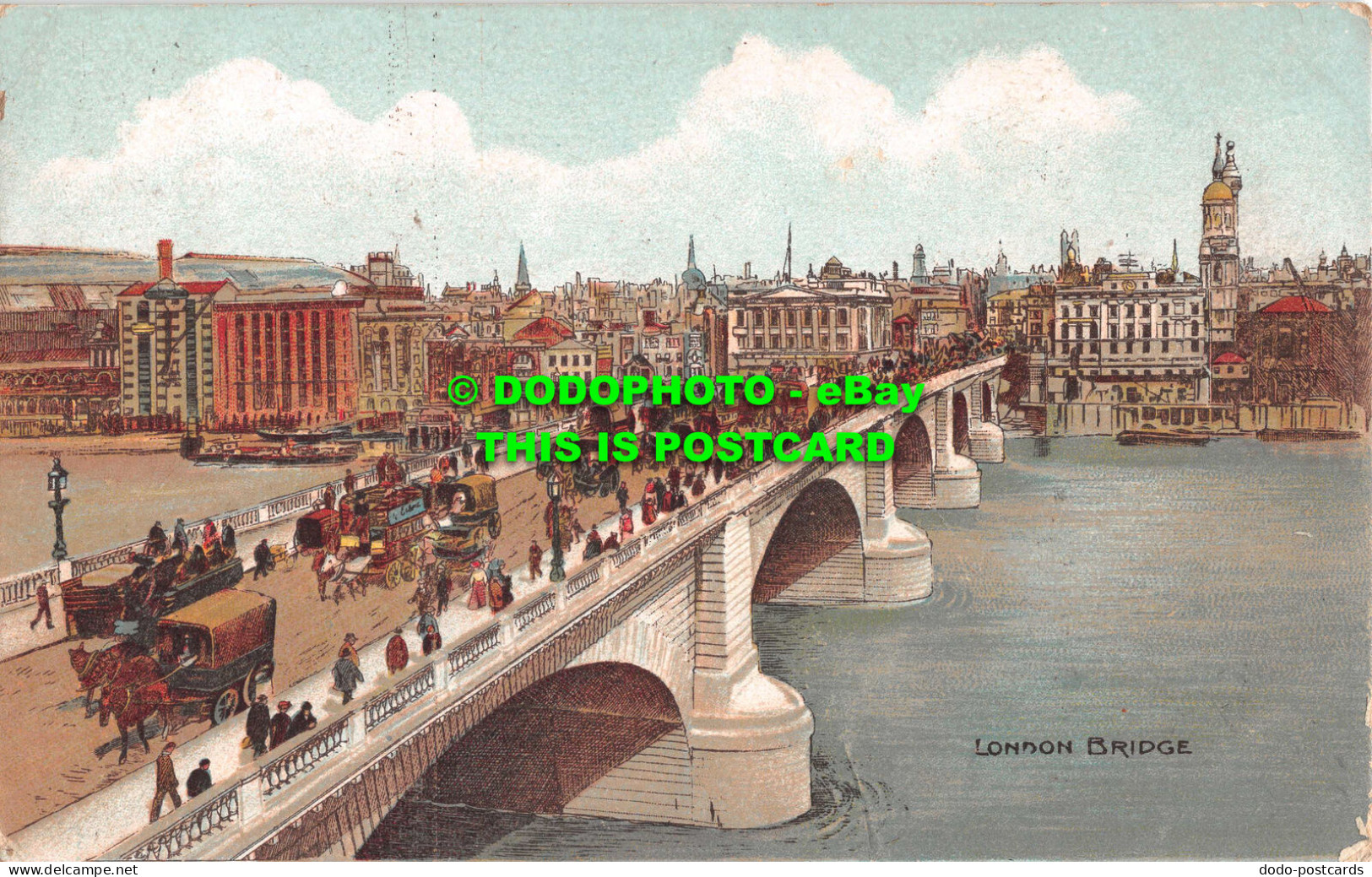 R531113 London Bridge. S. Hildesheimer. No. 601. 1906 - Otros & Sin Clasificación