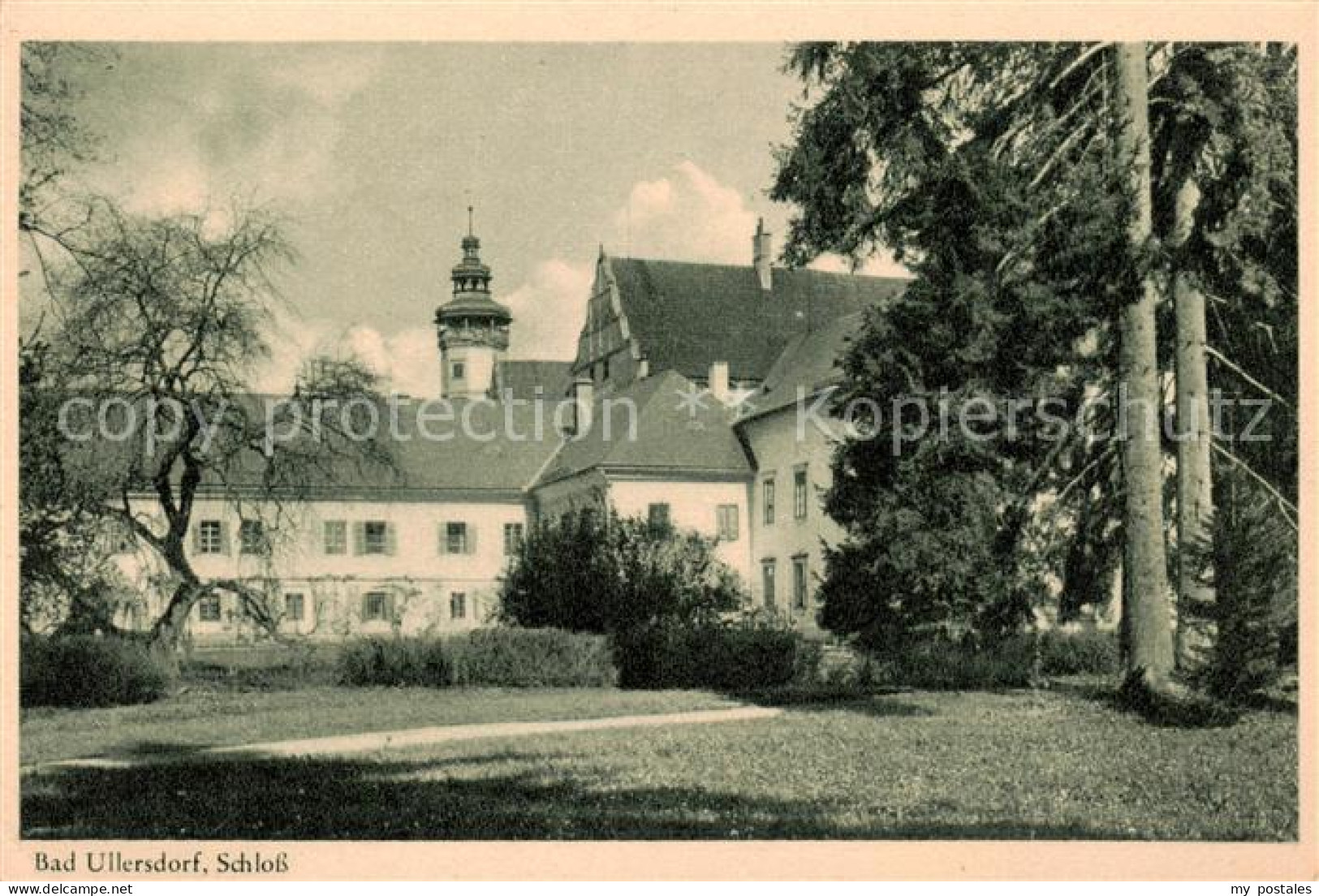 73787980 Bad Ullersdorf Schloss Sudetendeutscher Bildkalender Bad Ullersdorf - Czech Republic