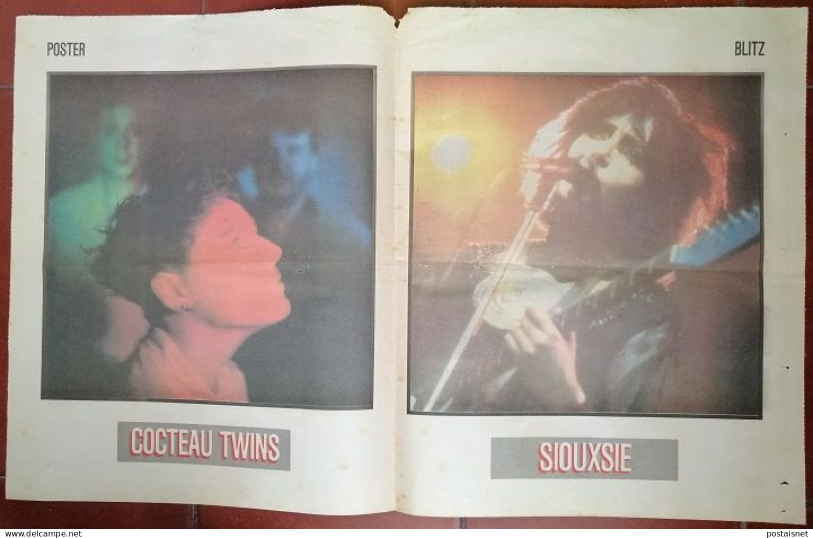 Poster BLITZ – Cocteau Twins – Siouxsie - Manifesti