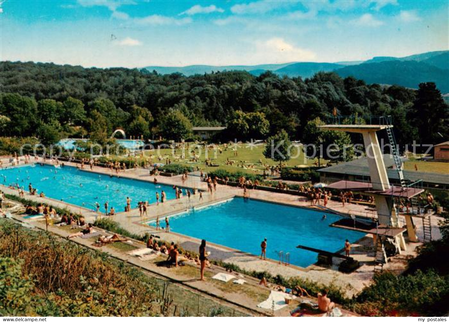 73787933 Baden-Baden Hardberg Schwimmstadion Sprungturm Baden-Baden - Baden-Baden