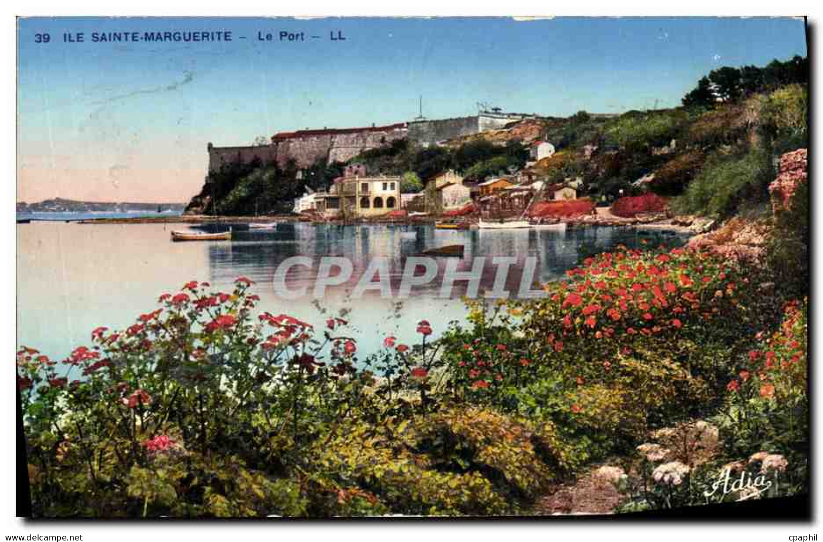 CPA Ile Sainte Marguerite Le Port Bateaux - Sonstige & Ohne Zuordnung
