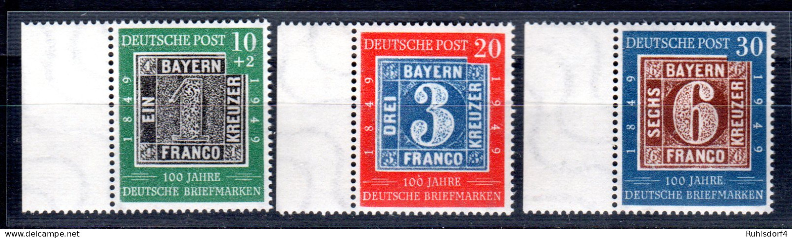 Bund, Mi.-Nr. 113-115 Postfrisch Mit SR., Sign. SchlegelBPP. - Autres & Non Classés