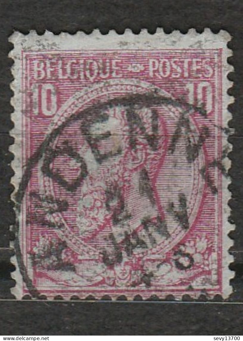 Belgique - 2 Timbres Léopold II Le 1er Année 1900 - - 1884-1891 Leopold II