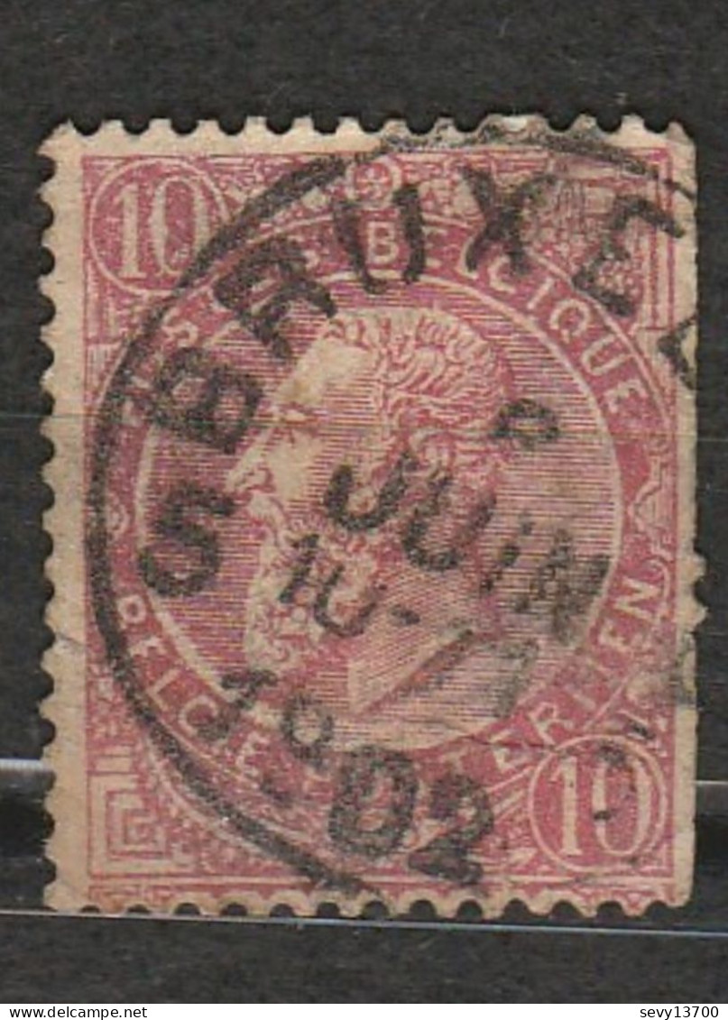 Belgique - 2 Timbres Léopold II Le 1er Année 1900 - - 1884-1891 Leopold II