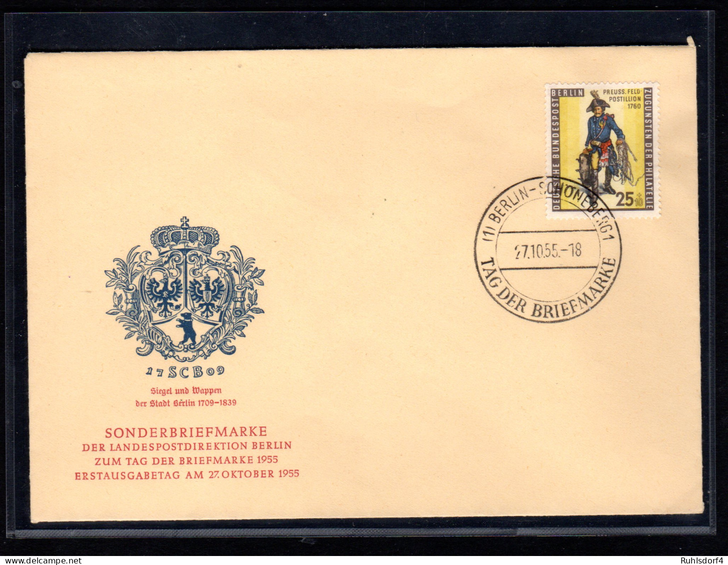 Berlin-FDC: Postillon 2 (Nr. 131) - Otros & Sin Clasificación