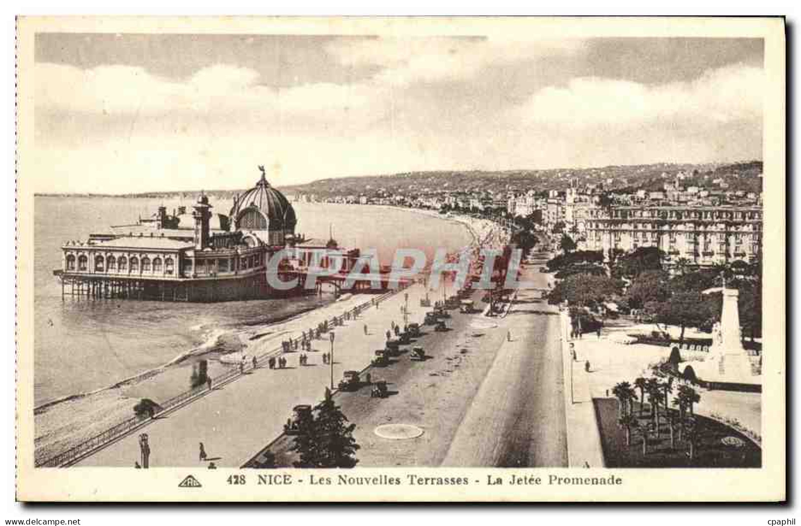 CPA Nice Les Nouvelles Terrasses La Jetee Promenade - Sonstige & Ohne Zuordnung