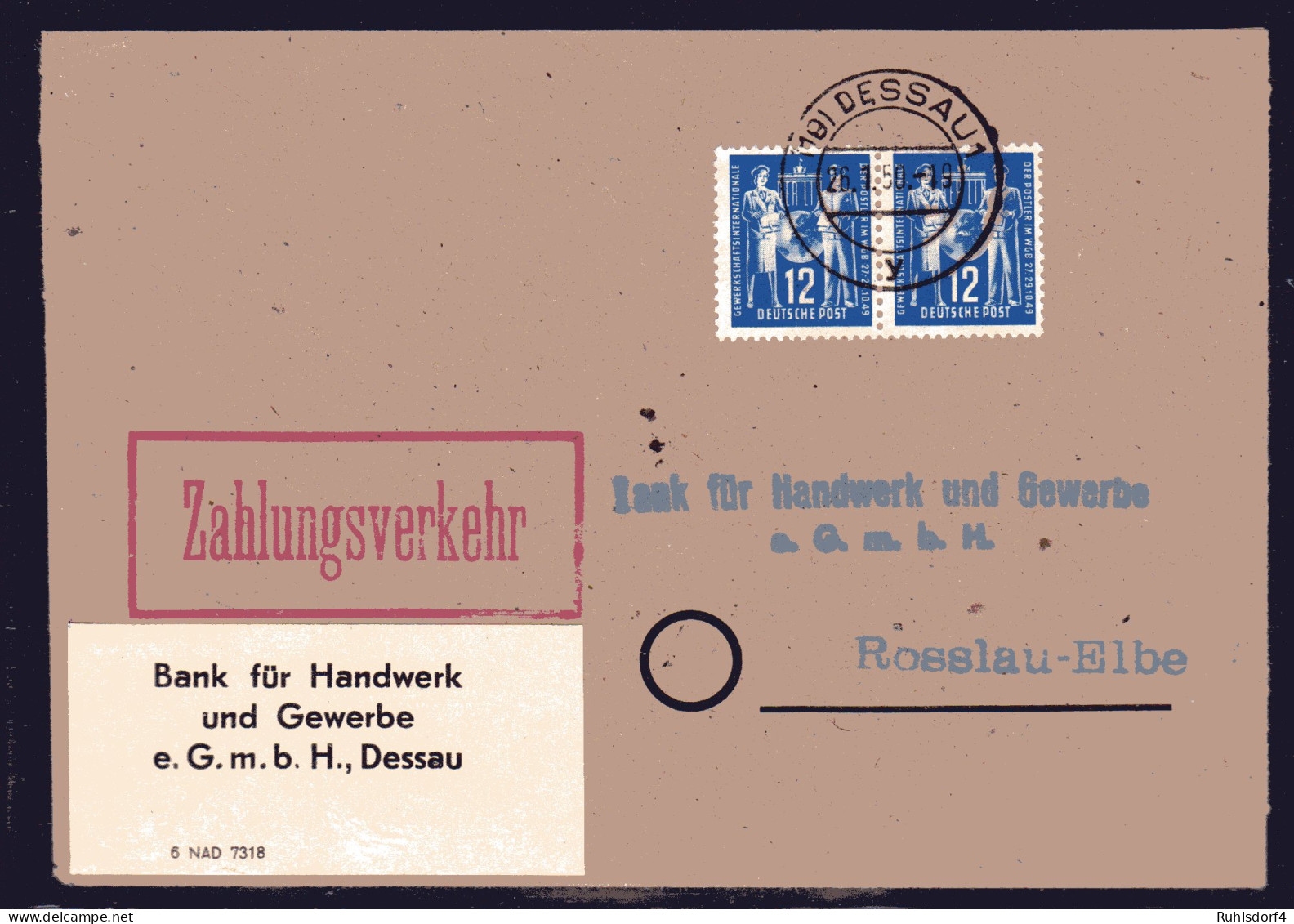 DDR, Fern-Brief Mit Me.F. Mi.-Nr. 243 - Covers & Documents