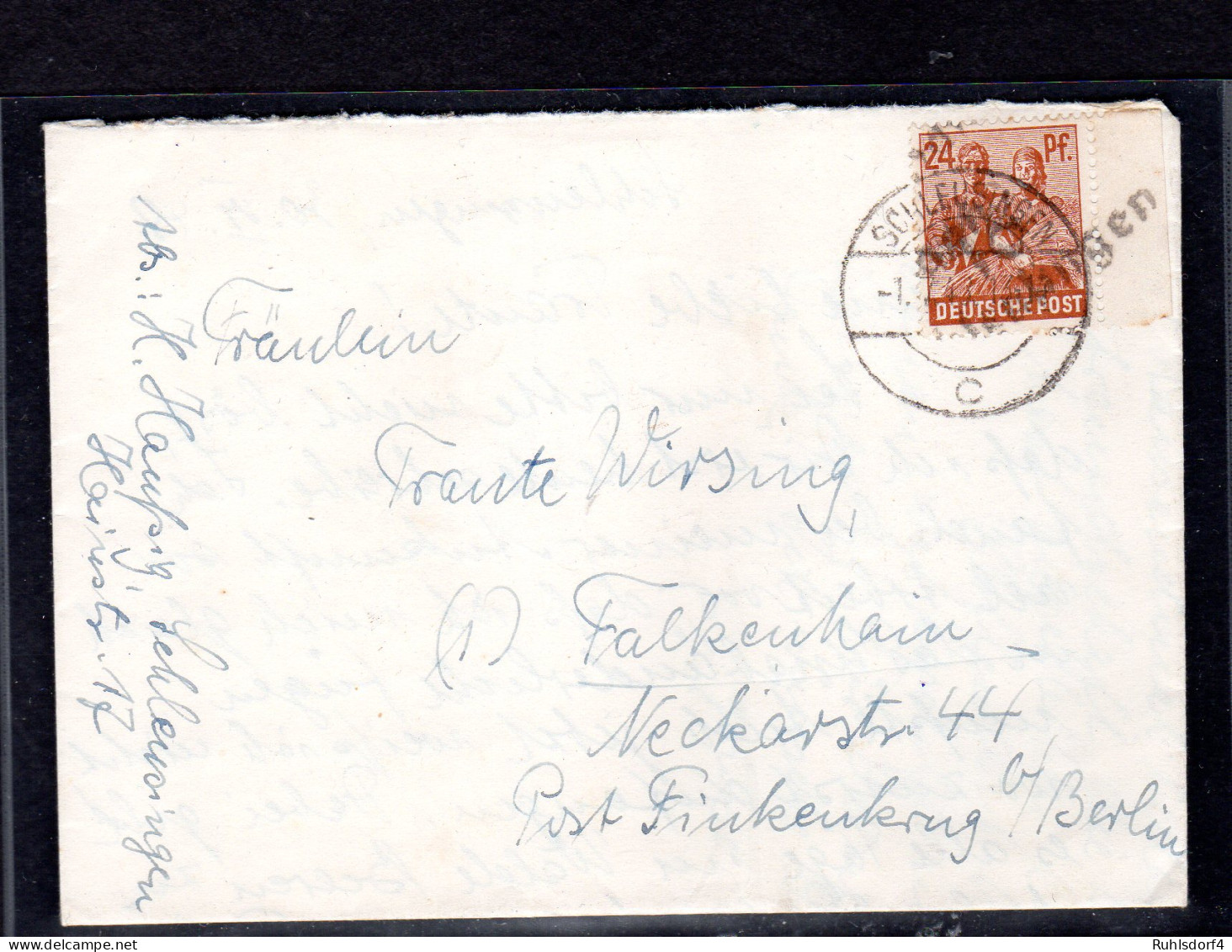 SBZ. EF BHSt. "Schleusingen" - Other & Unclassified