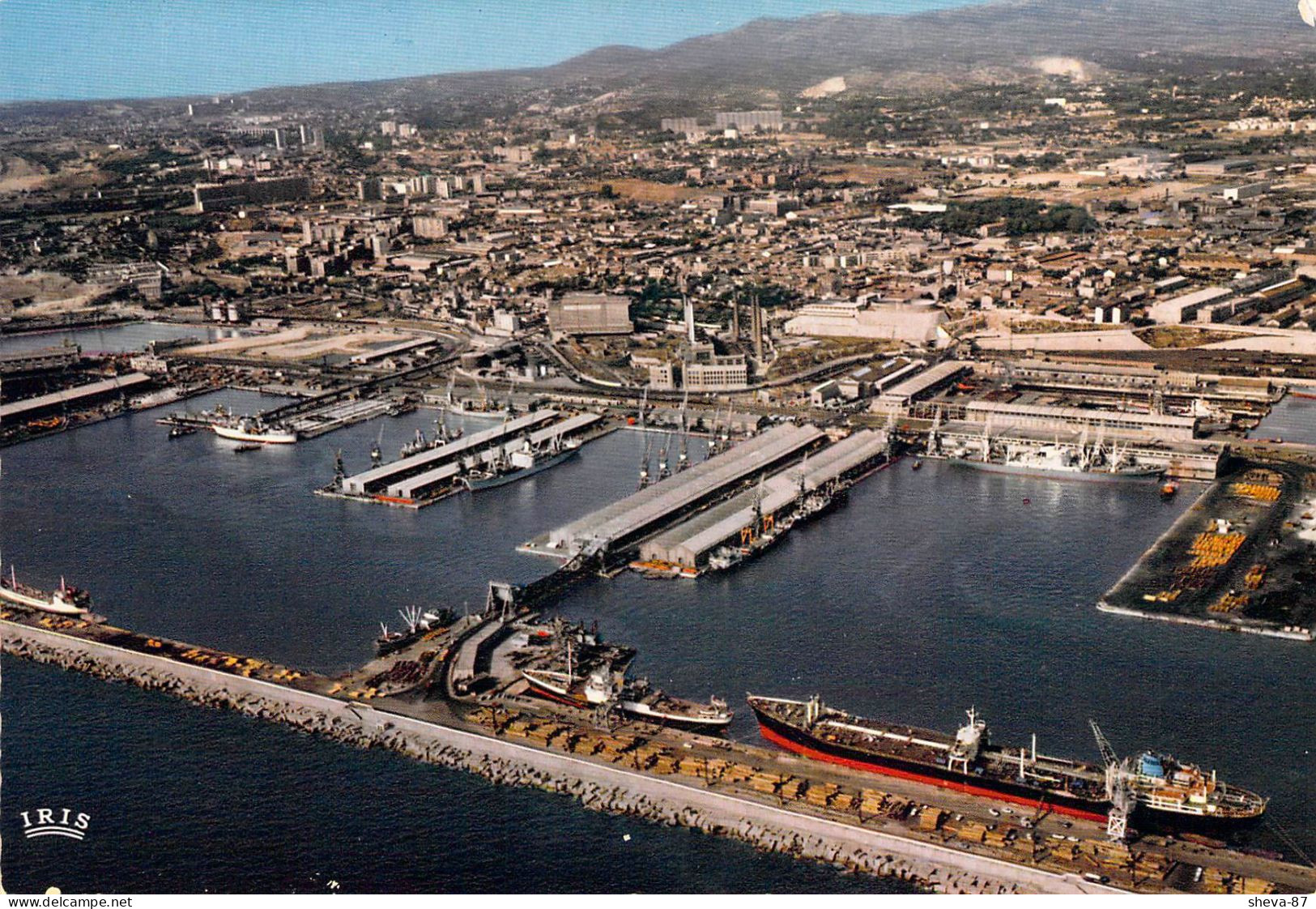 13 - Marseille - Vue Aérienne Du Port : Le Cap Pinède - Zonder Classificatie