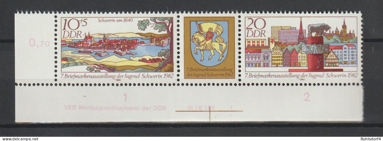 DDR Druckvermerke: Briefmarkenausstellung  (1982) - Other & Unclassified