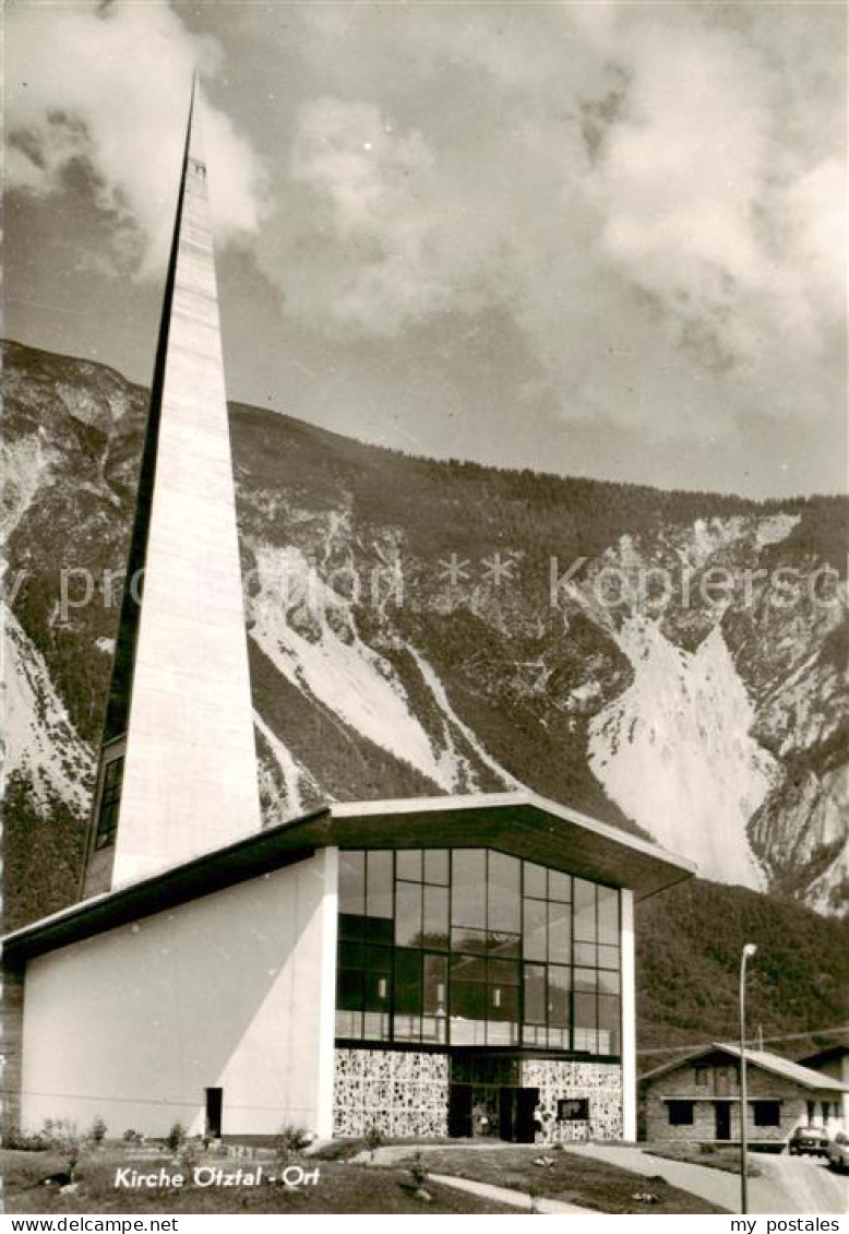 73787810 Oetztal Tirol Kirche Oetztal Tirol - Otros & Sin Clasificación