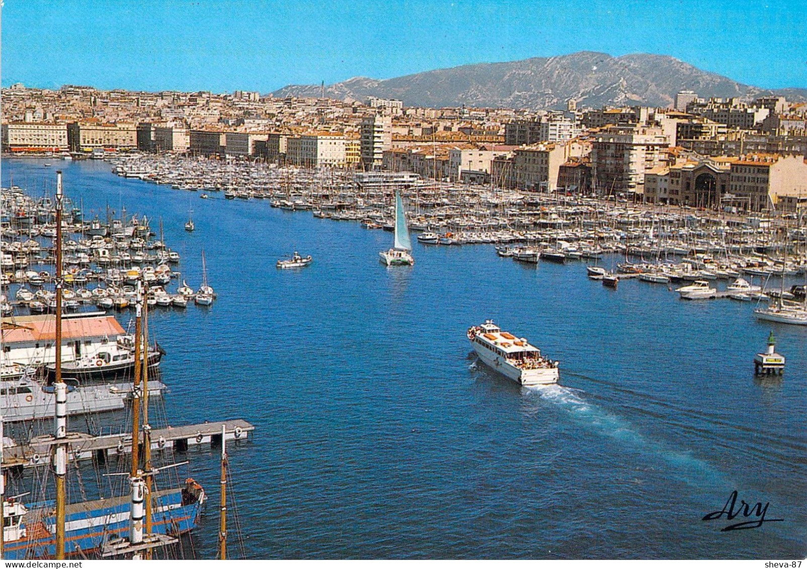 13 - Marseille - Le Quai Du Port Et Départ Pour Le Château D'If Et Les îles - Unclassified