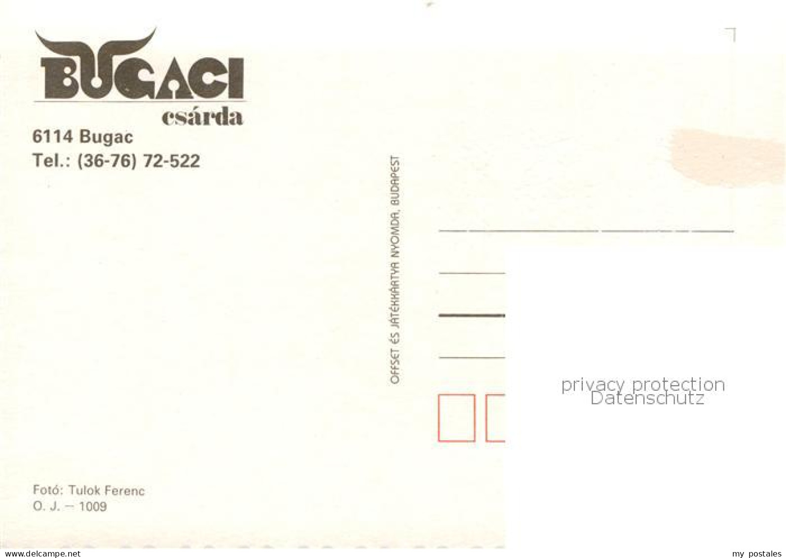 73787791 Bugac HU Bugaci Csarda Details  - Hungary