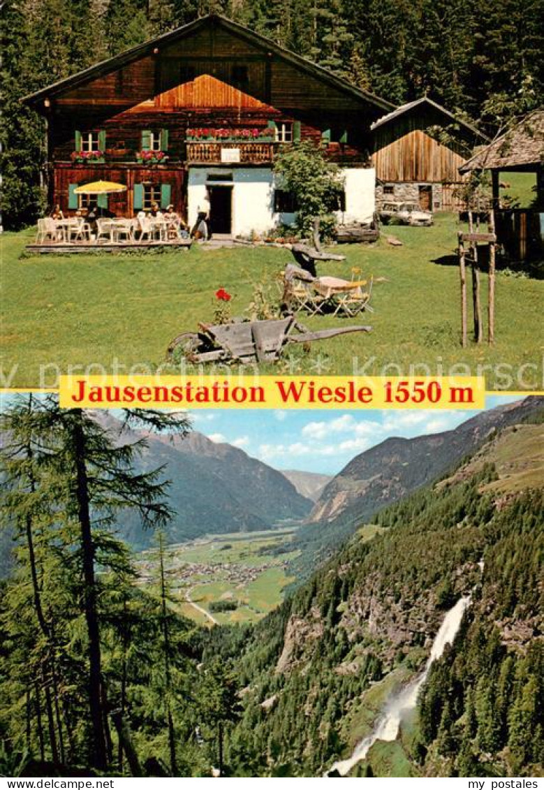 73787763 Niederthai Oetztal Tirol AT Jausenstation Wiesle Panorama  - Other & Unclassified