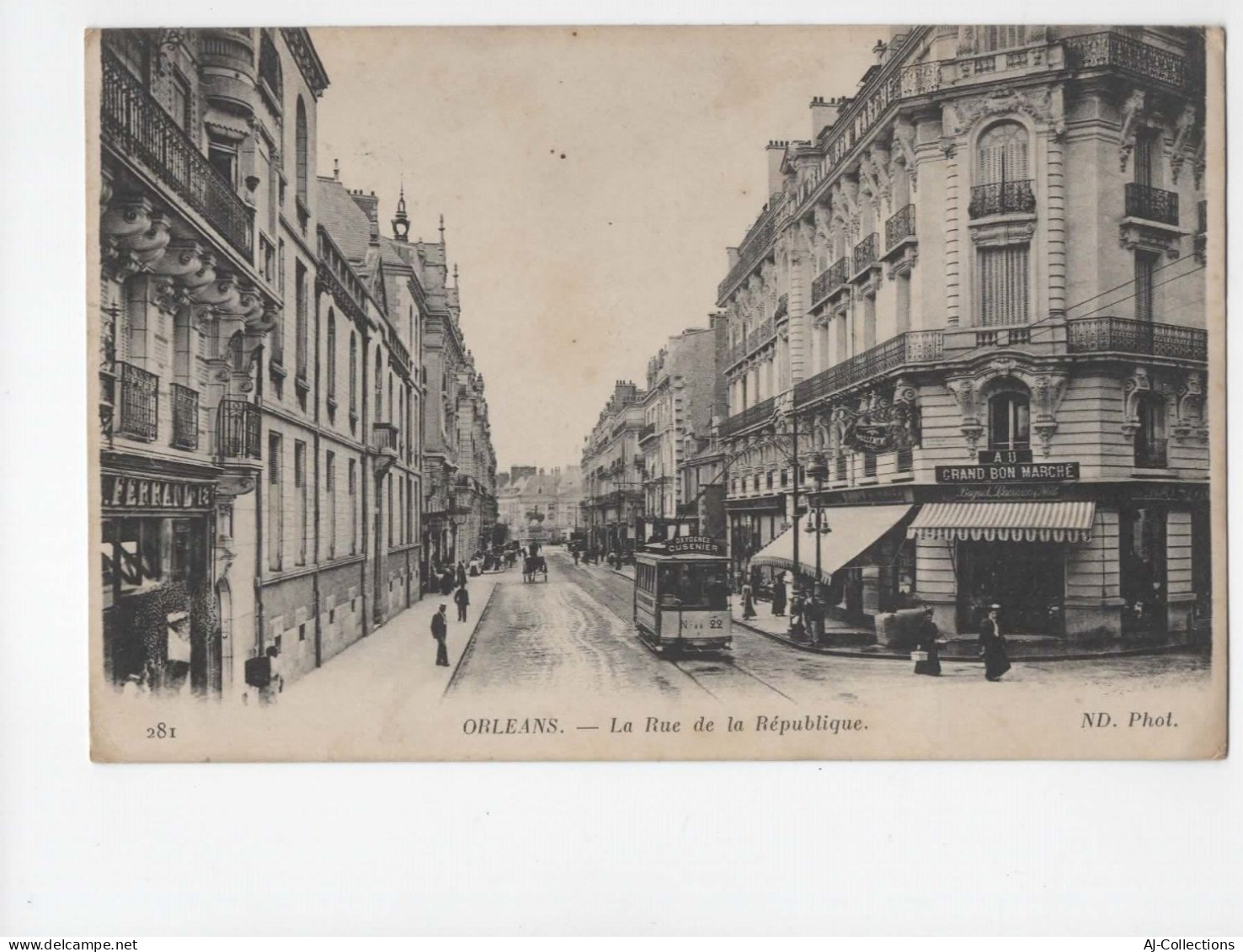 AJC - Orleans - La Rue De La Republique - Orleans