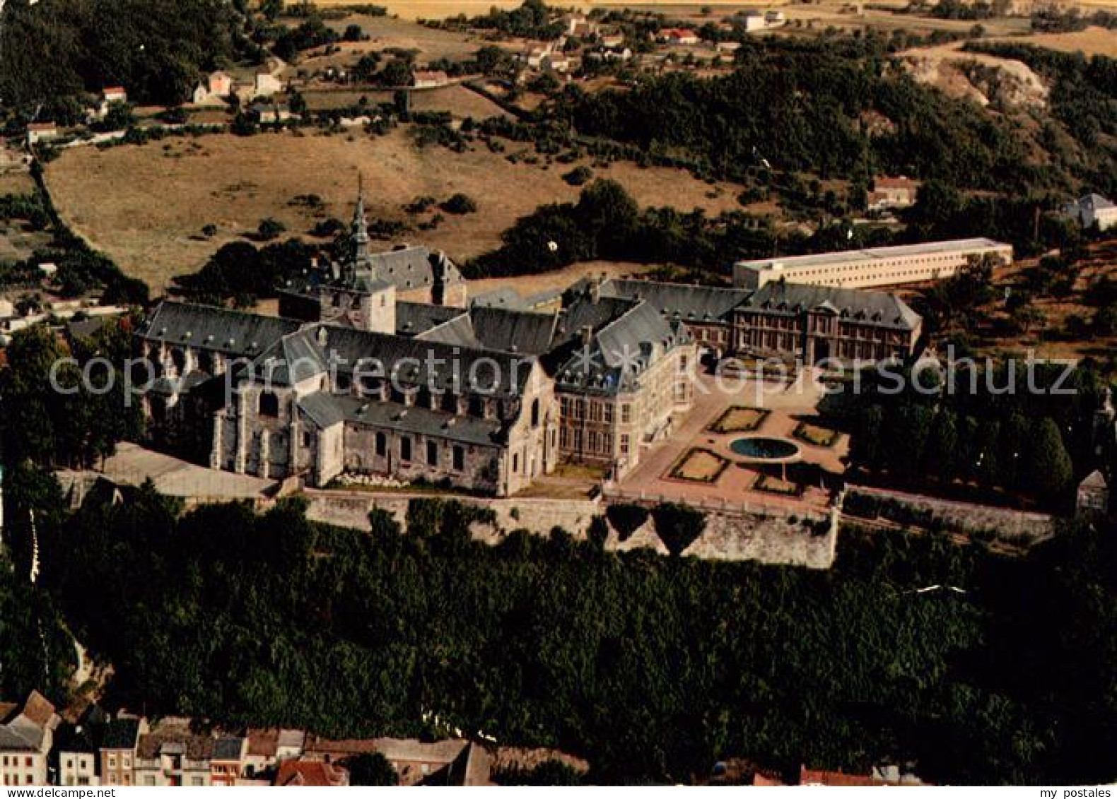 73787725 Floreffe Belgie Abbaye Vue Aérienne  - Floreffe