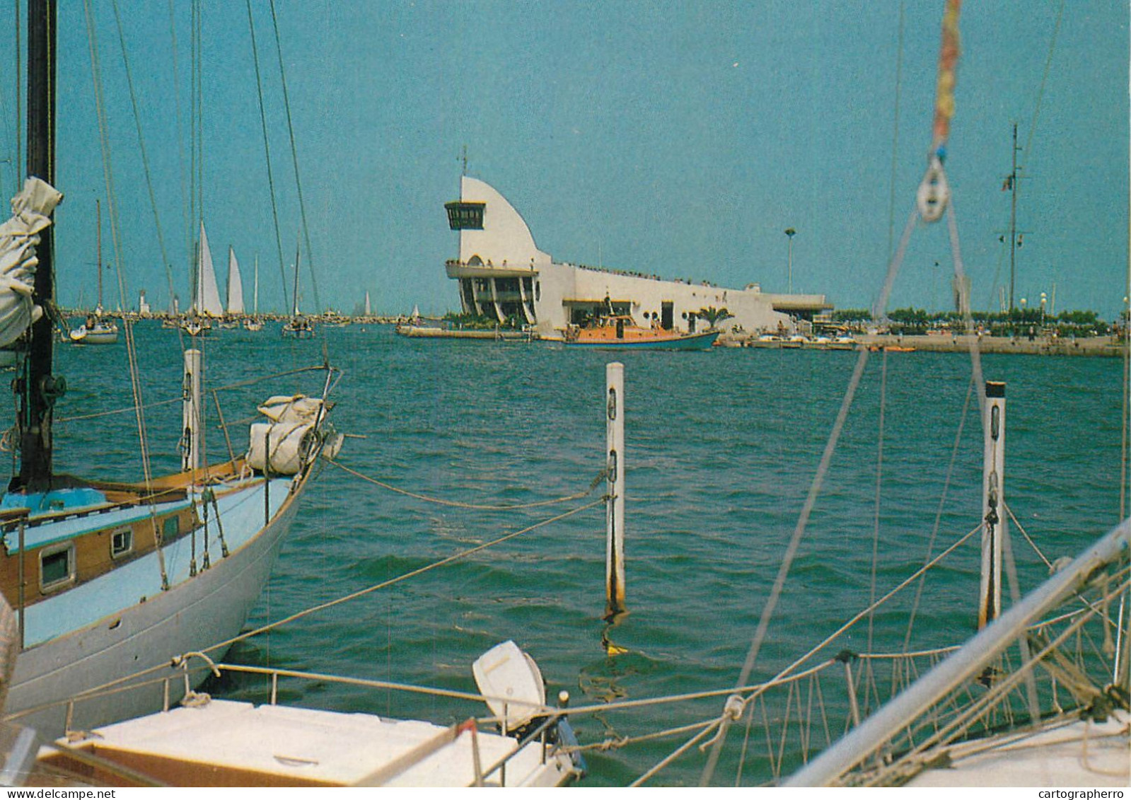 Navigation Sailing Vessels & Boats Themed Postcard Port Camargue Capitainerie - Velieri