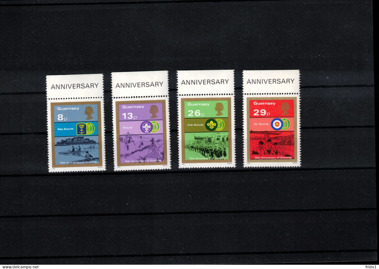 Guernsey 1982 75th Anniversary Of Scouting Postfrisch / MNH - Ungebraucht