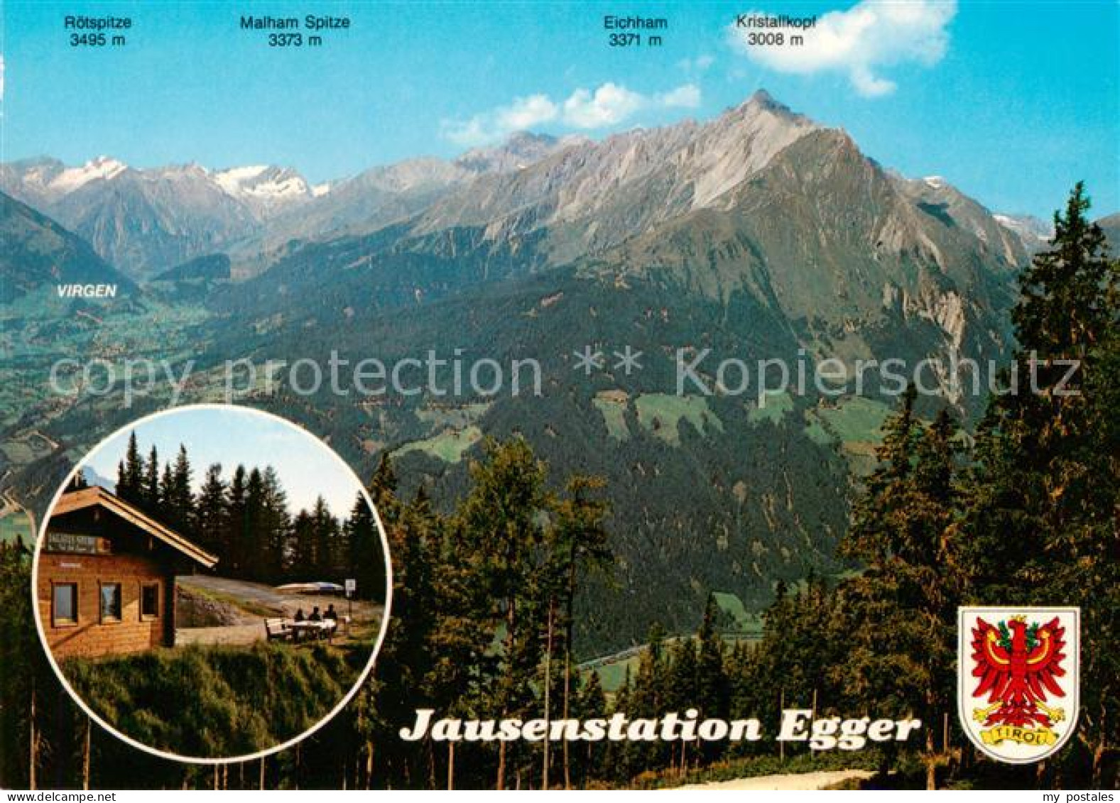 73787694 Matrei Osttirol AT Jausenstation Egger Felbertauern Alpenpanorama  - Sonstige & Ohne Zuordnung