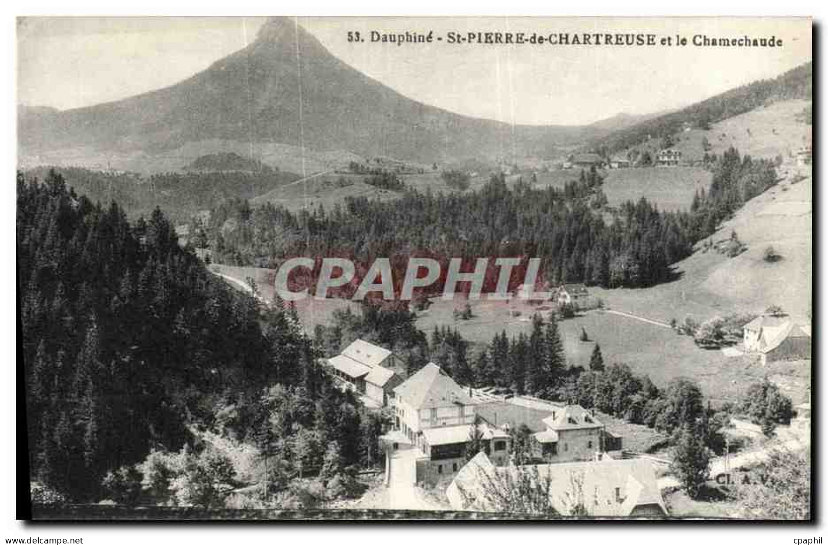 CPA Chartreuse St Pierre Et Le Chamechaude - Otros & Sin Clasificación