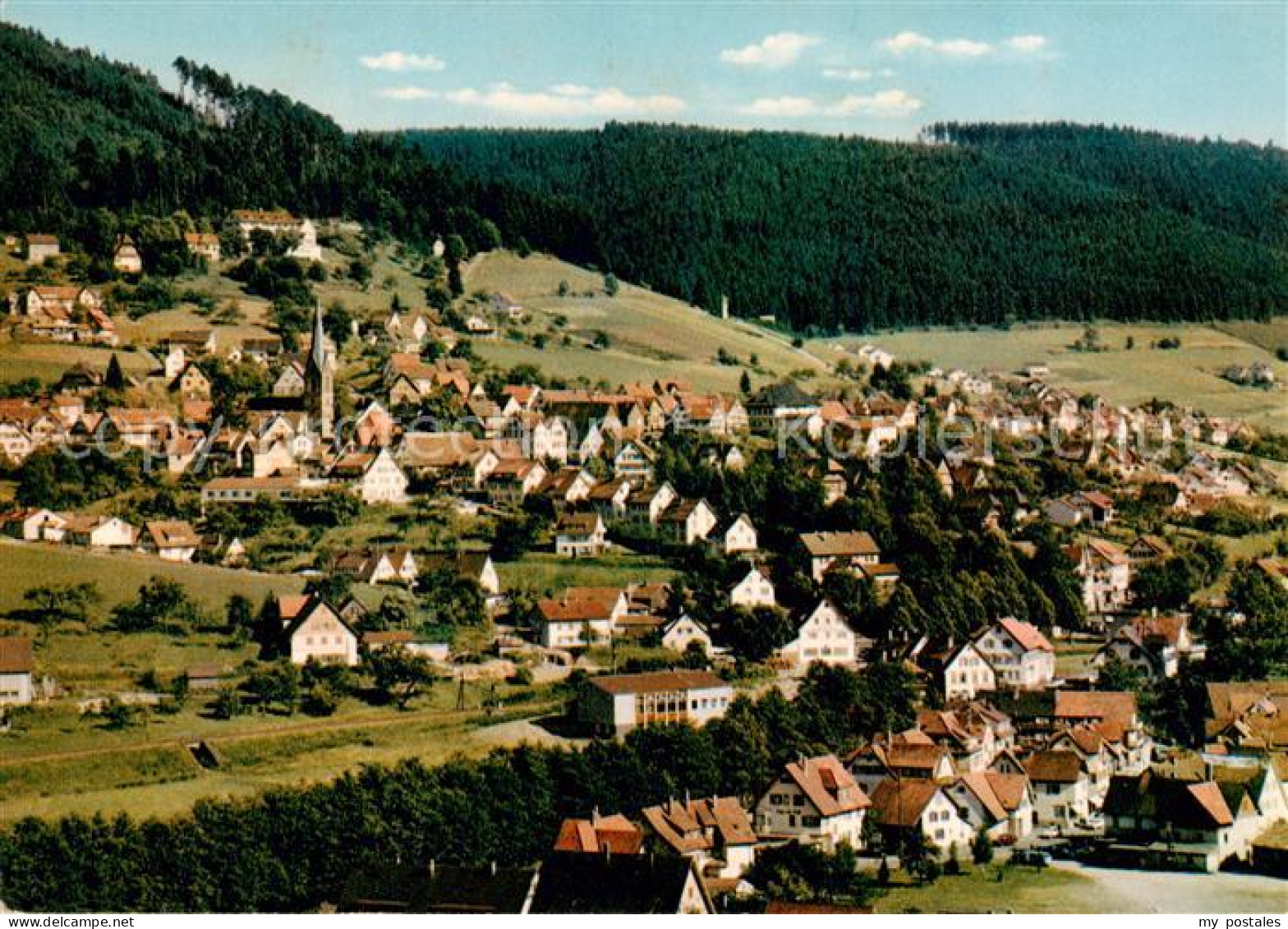 73787672 Baiersbronn Schwarzwald Panorama Luftkurort Wintersportplatz Baiersbron - Baiersbronn