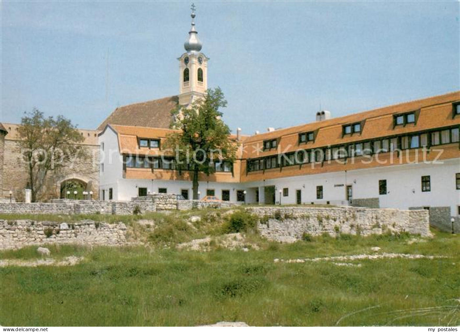 73787669 Pecsvarad HU Istvan Kiraly Szalloda Hotel Koenig Stephan Kirche  - Hungary