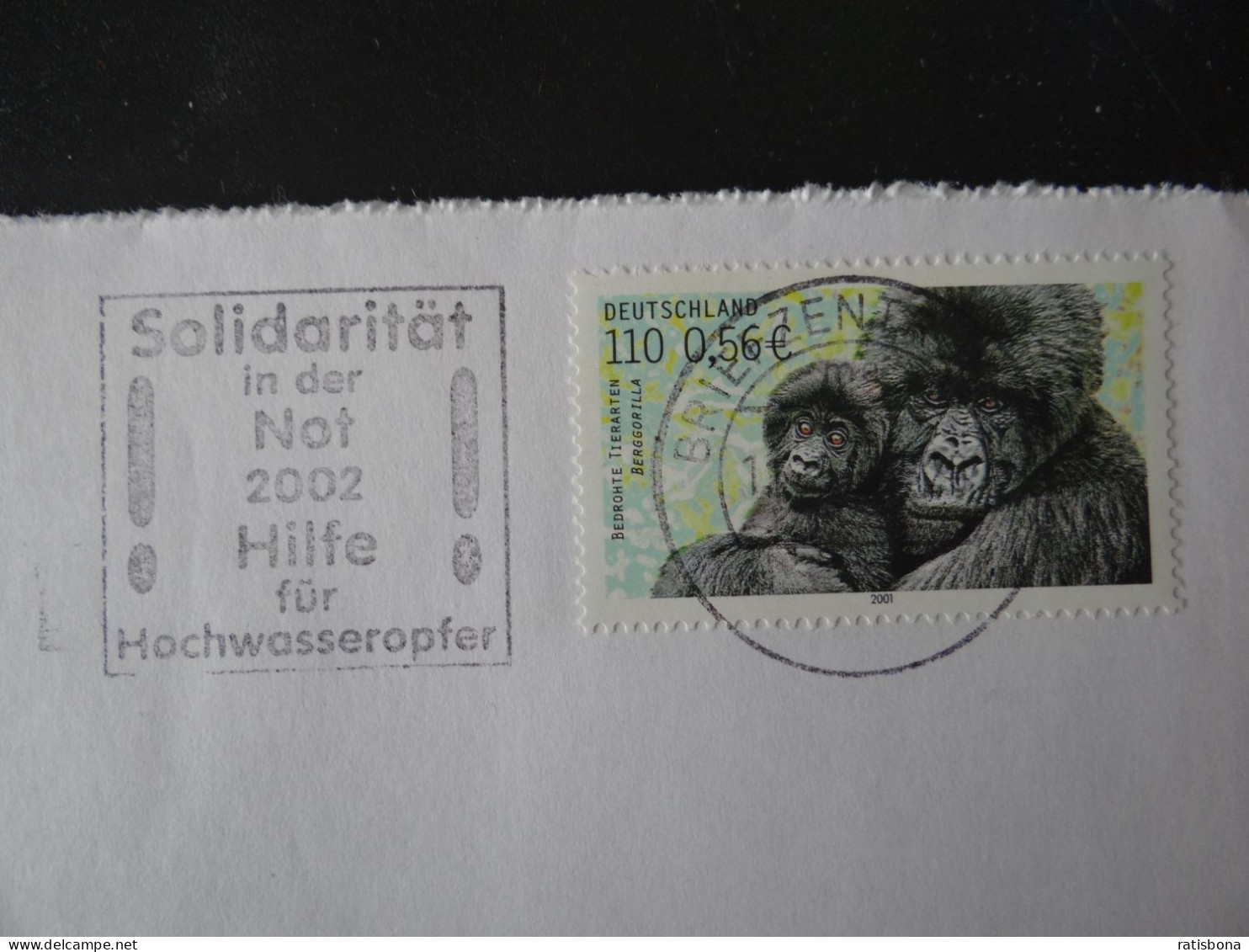 Briefzentrum 93 - Hilfe Für Hochwasseropfer 2002 - Werbestempel 2002 - Maschinenstempel (EMA)