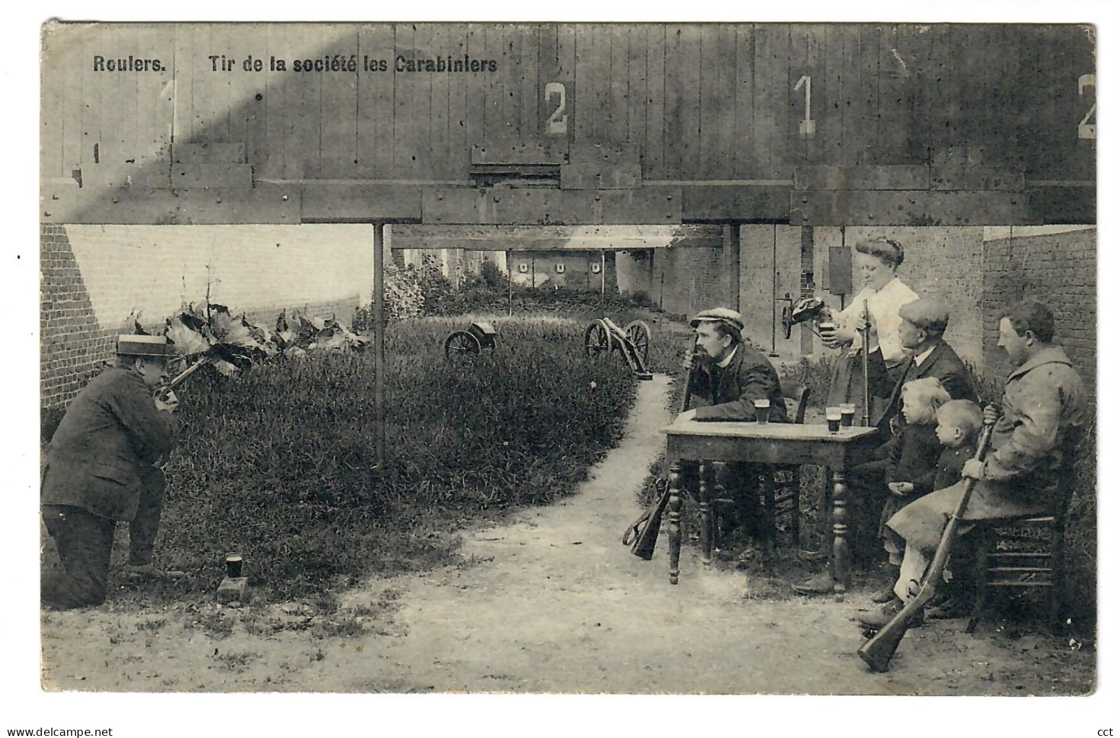 Roulers  Roeselare   Tir De La Société Les Carabiniers    Edit Carlier-Dispersyn Roulers - Roeselare