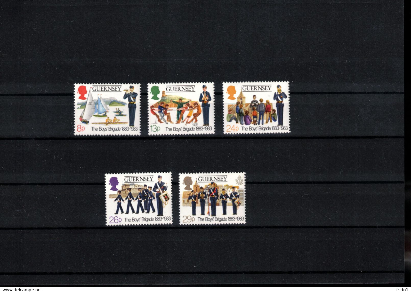 Guernsey 1983 Centenary Of Boy Scouts Brigade Postfrisch / MNH - Ongebruikt