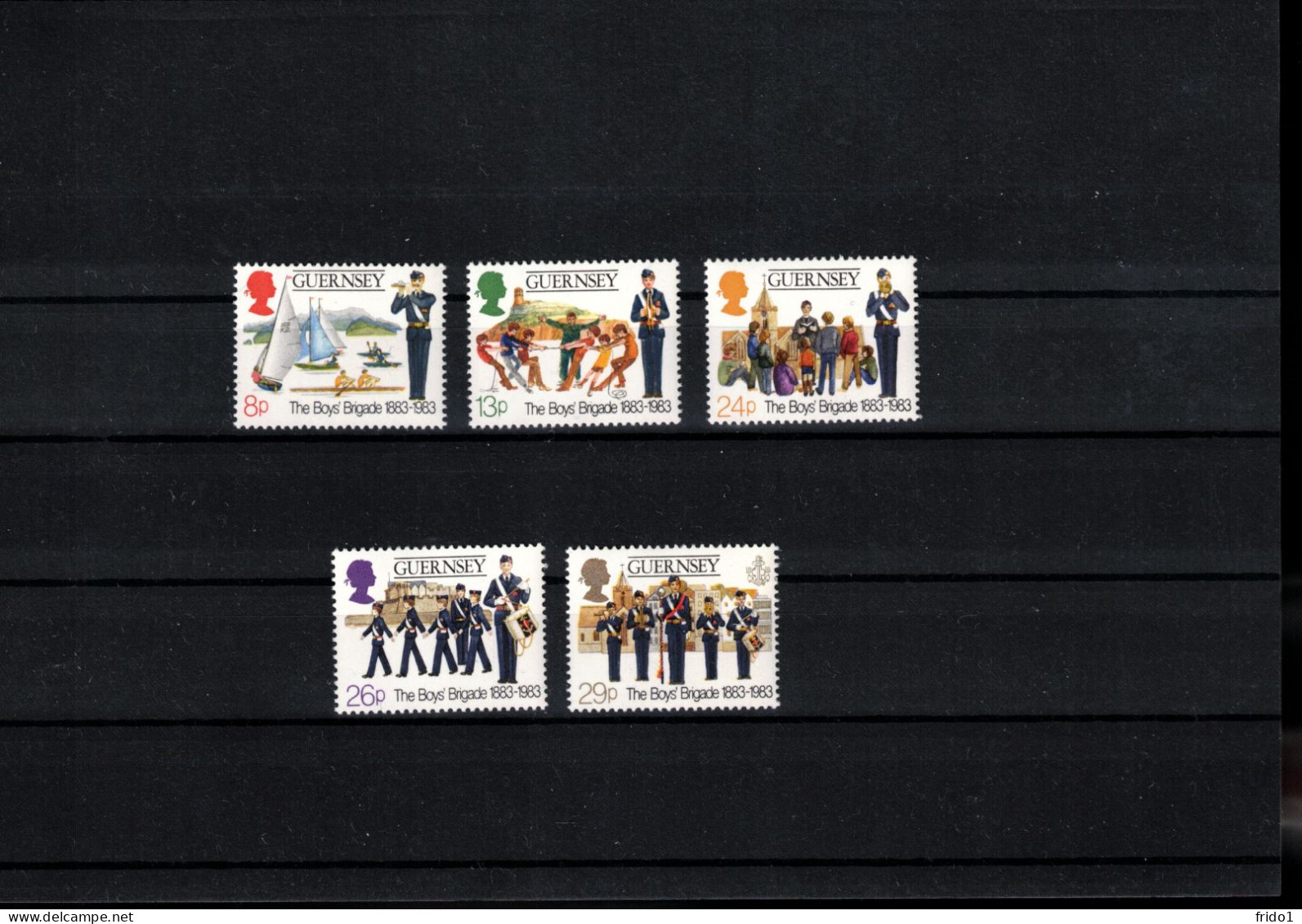 Guernsey 1983 Centenary Of Boy Scouts Brigade Postfrisch / MNH - Unused Stamps