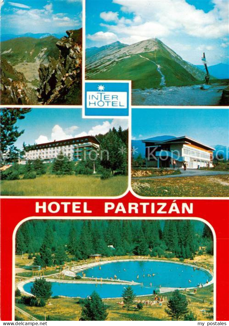 73787615 Nizke Tatry Slovakia Hotel Partizan Freibad Gebirgslandschaft Niedere T - Slovakia