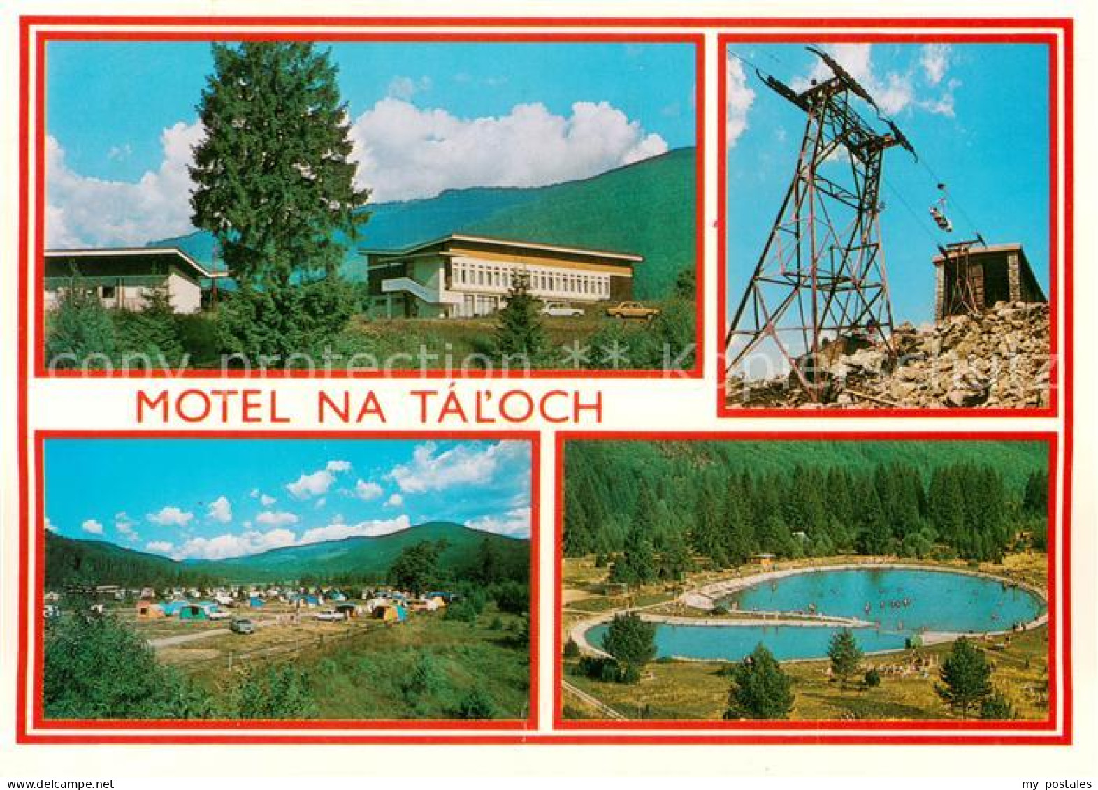 73787614 Nizke Tatry Slovakia Motel Na Taloch Bergbahn Campingplatz Freibad  - Slowakije