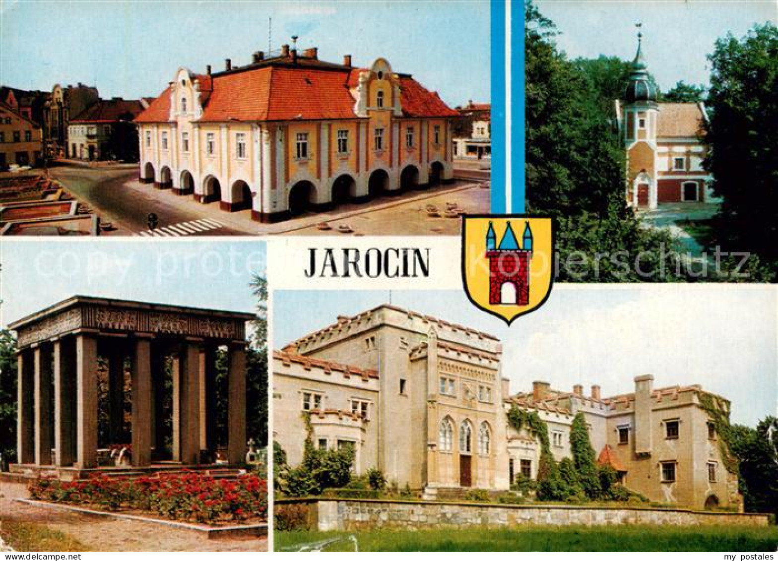 73787611 Jarocin Jarotschin Kesselberg PL Rathaus Museum Mausoleum Pariswowy Sch - Pologne