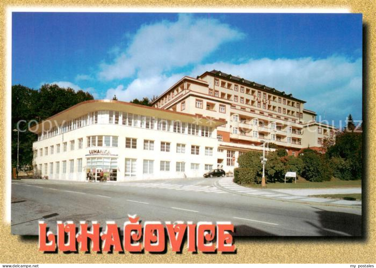 73787583 Luhacovice CZ Lecebne Sanatorium Palace  - Czech Republic