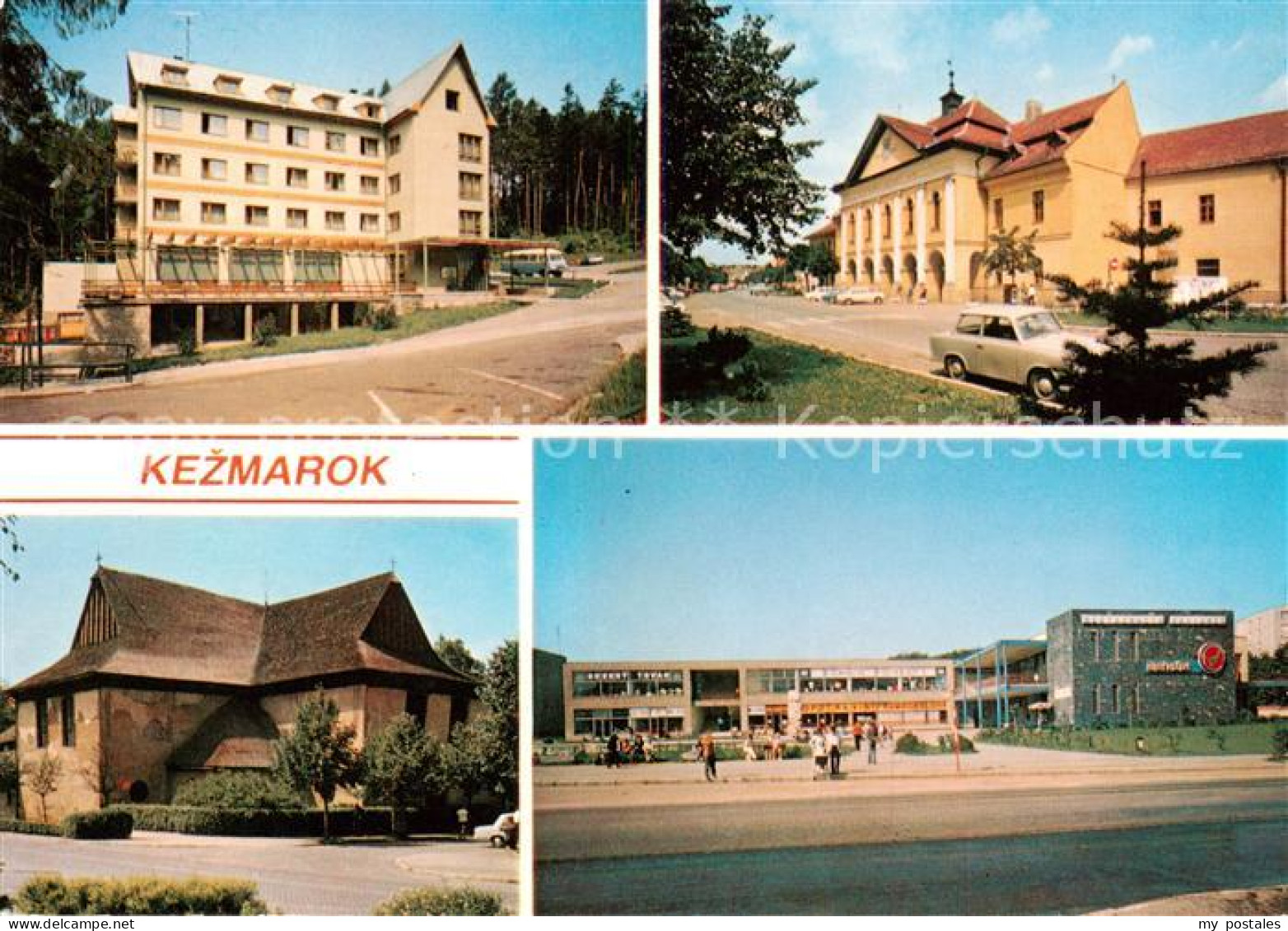 73787563 Kezmarok Kaesmark SK Hotel Start Reduta Dreveny Artikularny Kostol Dnes - Slovacchia