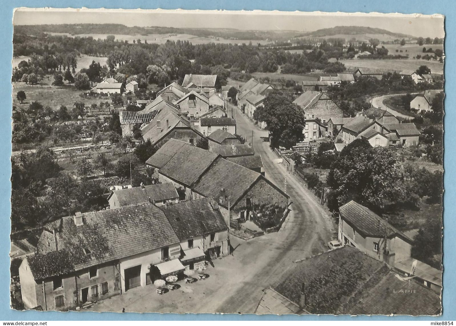 0663  CPSM VILLEGUSIEN  (Haute-Marne)  L'Hôtel Des Voyageurs Tél. 12  Pêche-baignade-Canotge  +++++++ - Andere & Zonder Classificatie