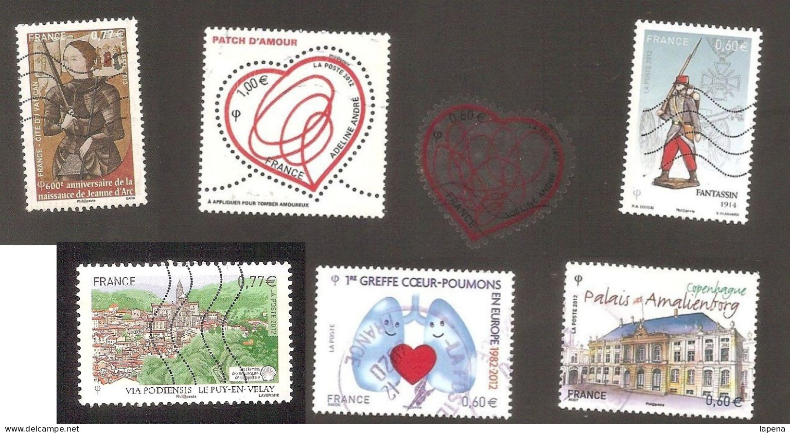 Francia 2012 Used - Used Stamps